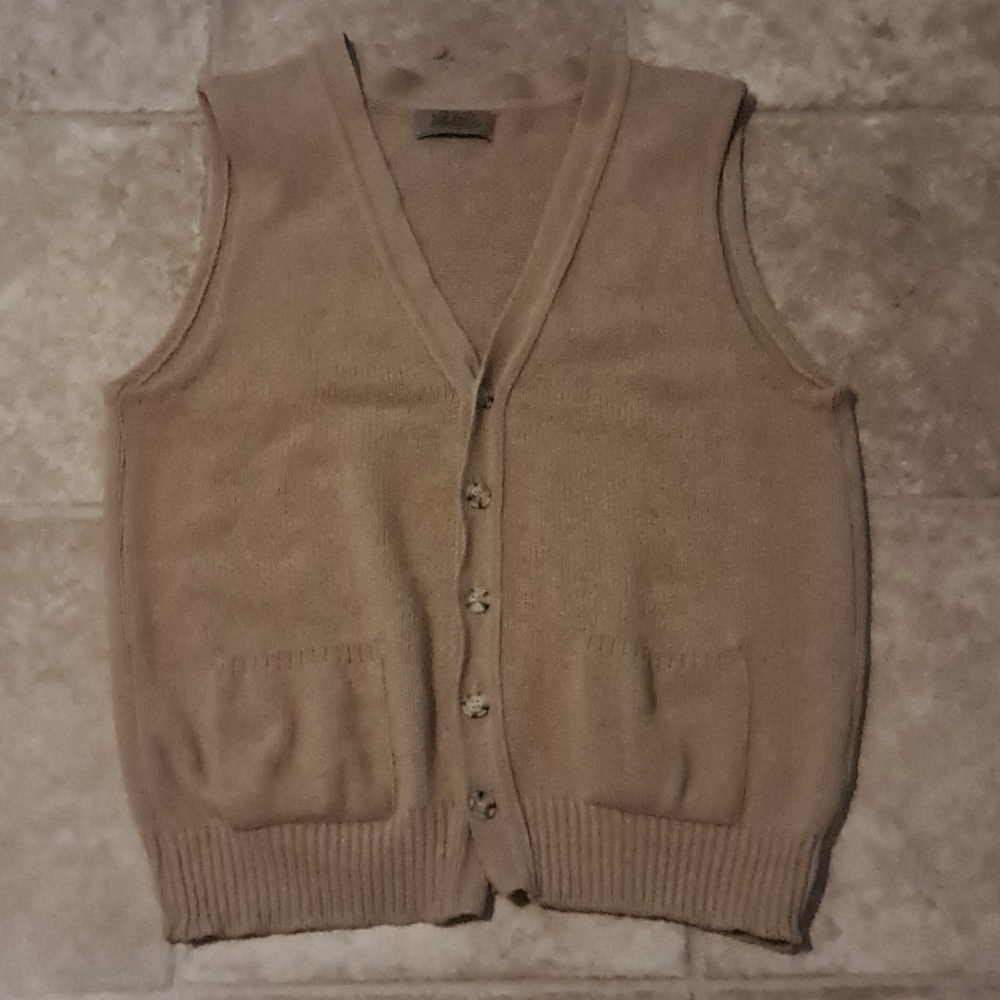 Portland Sweater Co Sweater Vest Knit Grandpa Grandpacore Lagenlook Preowned